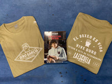 Cargar imagen en el visor de la galería, Pack libro &quot;El boxeo es vida, vive duro&quot; y camiseta
